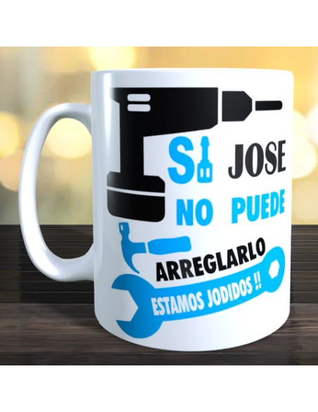 Taza si no puede arreglarlo estamos jodidos