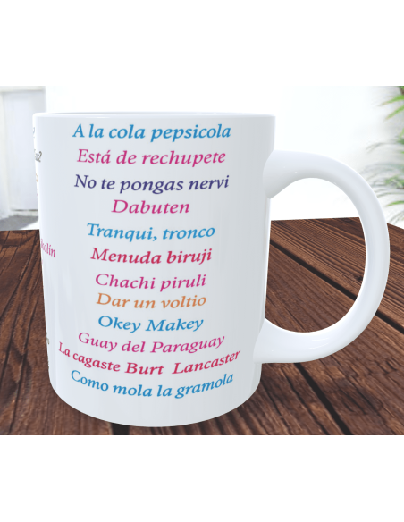 Taza frases ochenteras / frases viejunas