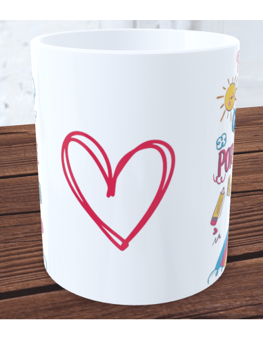 Taza gracias por ayudarme a crecer