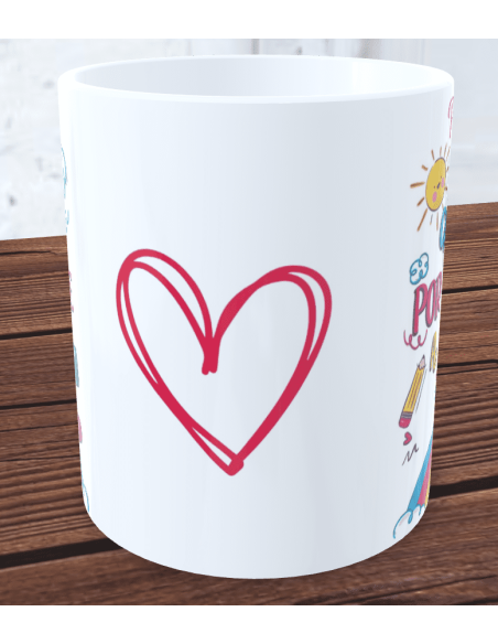 Taza gracias por ayudarme a crecer