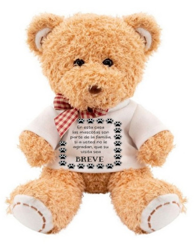 Oso de peluche MASCOTAS
