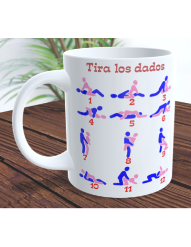 Taza juego Kamasutra dados