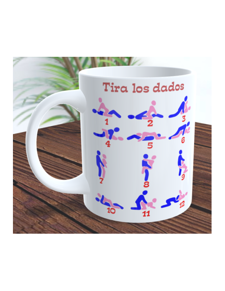 Taza juego Kamasutra dados
