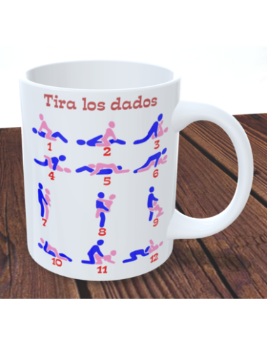 Taza juego Kamasutra dados