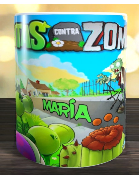 Taza Plantas contra Zombis - Novia Zombi
