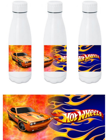 Botella HOT WHEELS