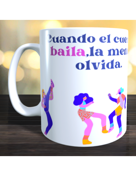 Taza regalo profe de baile 3