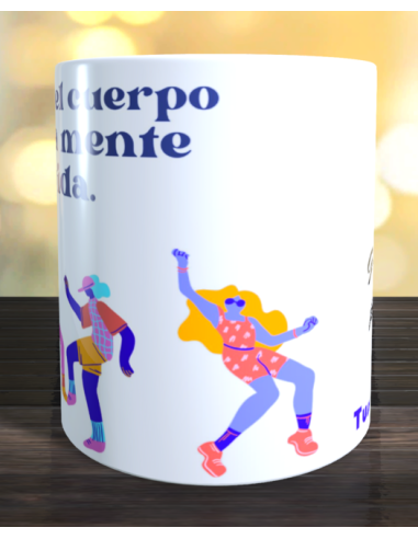 Taza regalo profe de baile 3