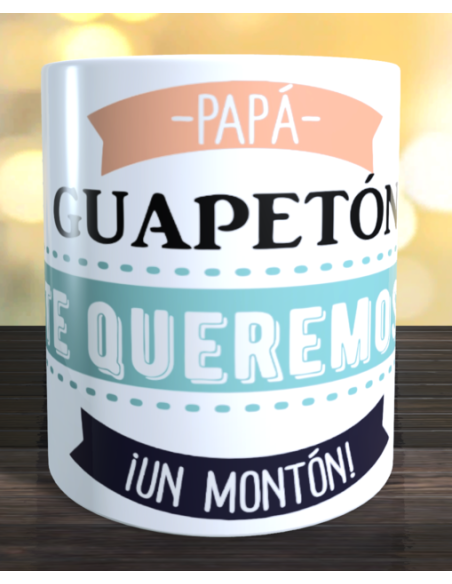 Taza papá guapetón