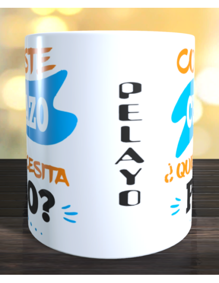 Taza regalo calvo