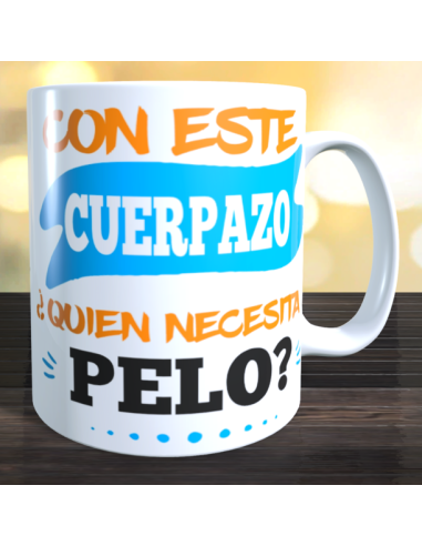 Taza regalo calvo