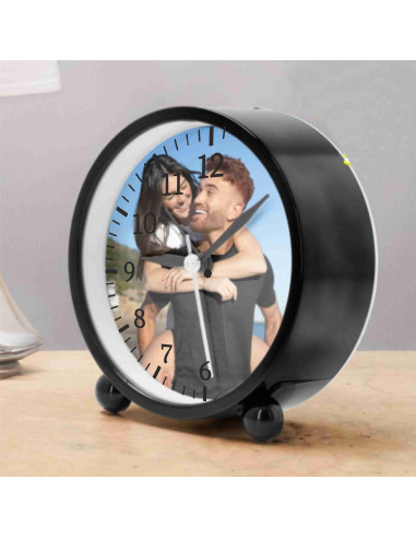 Reloj despertador personalizado con foto