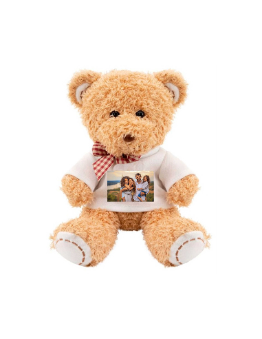 Oso de peluche con foto
