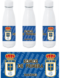 Botella Real Oviedo somos de primera 2