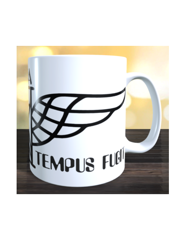 Taza carpe diem tempus fugit