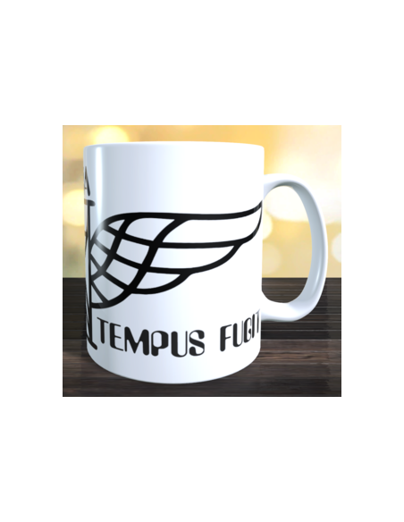 Taza carpe diem tempus fugit