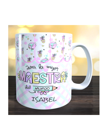 Taza los maestros enseñan pero los mejores...