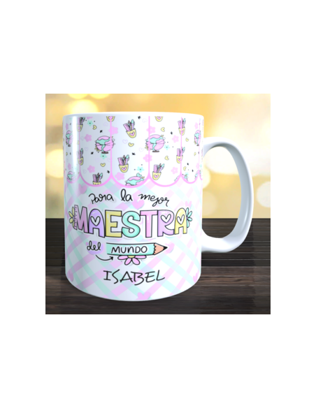 Taza los maestros enseñan pero los mejores inspiran