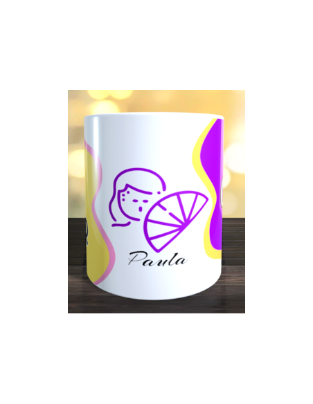 Taza puto calor + abanico de regalo