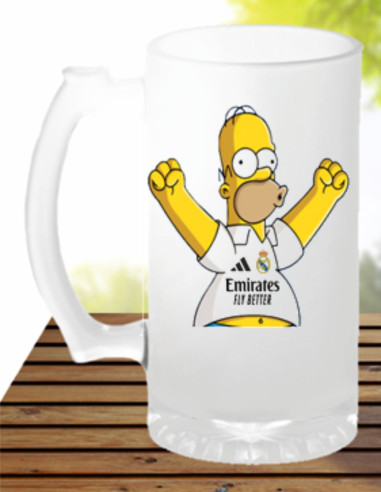 Jarra REAL MADRID HOMMER SIMPSON