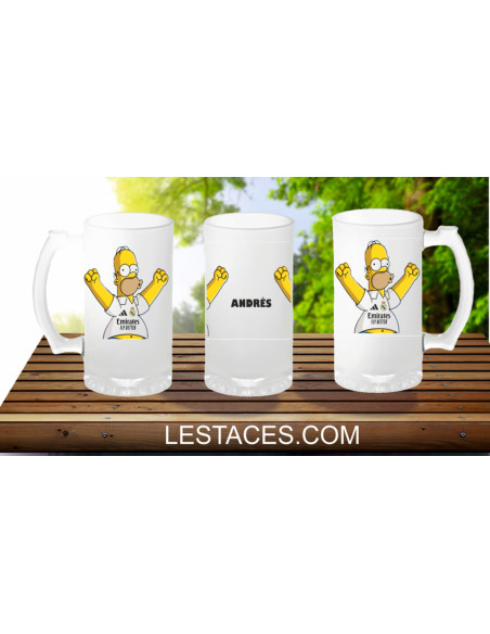 Jarra REAL MADRID HOMMER SIMPSON