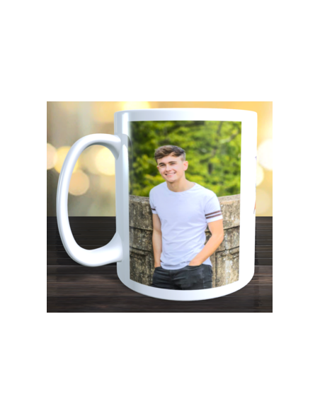 Taza foto estilo fantasia épica usando ia