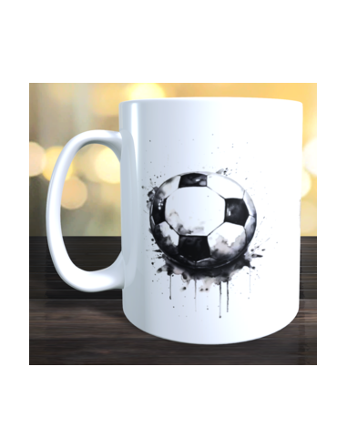 Taza foto futbol usando ia