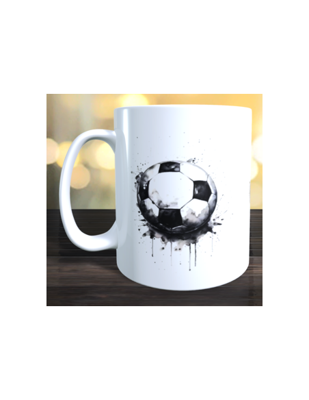 Taza foto futbol usando ia