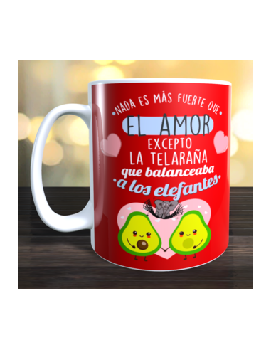 Taza nada es más fuerte que el amor
