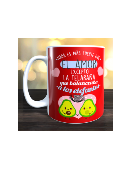 Taza nada es más fuerte que el amor