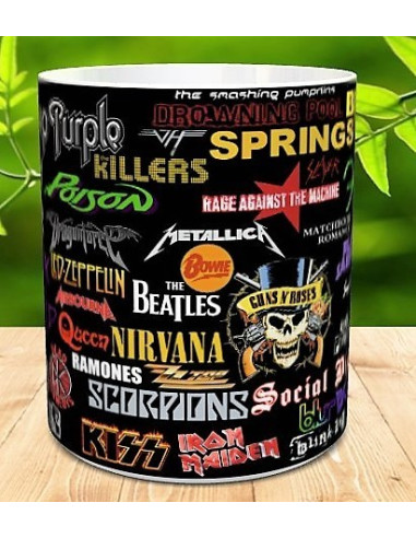 Taza grupos Rock
