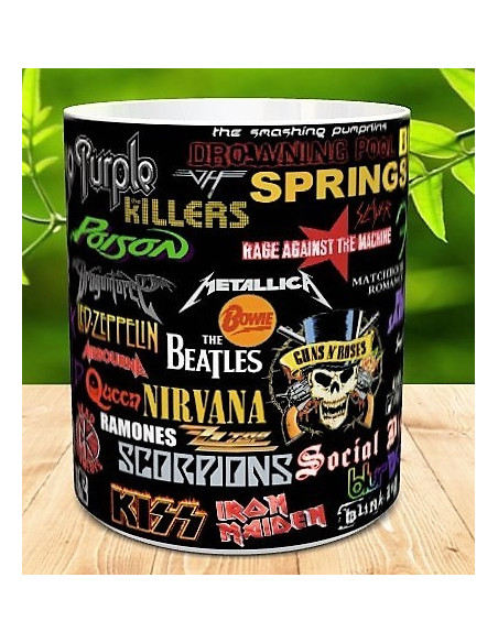 Taza grupos Rock