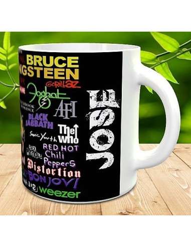 Taza grupos Rock