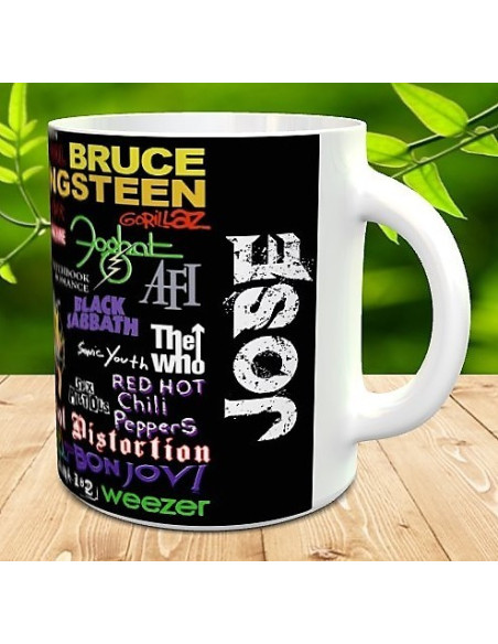 Taza grupos Rock