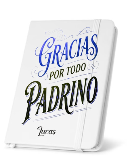 Pack Libreta A5 + Boli regalo padrino