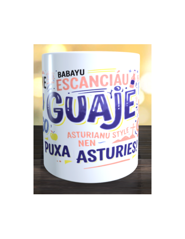 Taza expresiones en Asturiano