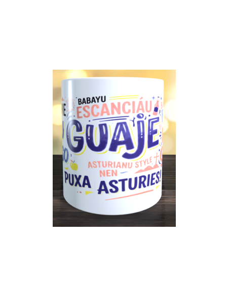 Taza expresiones en Asturiano