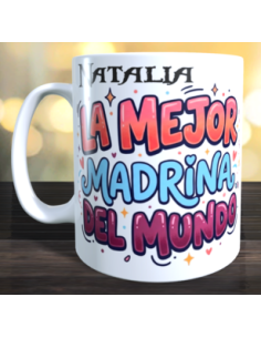 Taza mejor madrina del mundo