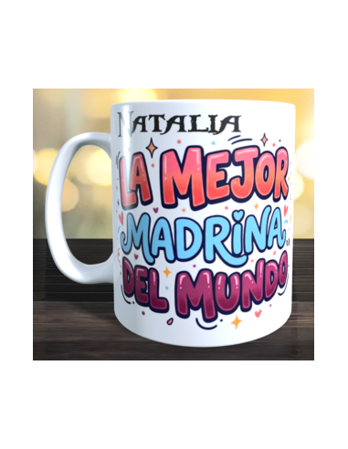Taza mejor madrina del mundo
