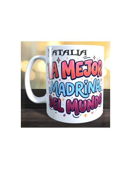 Taza mejor madrina del mundo