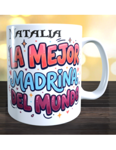Taza mejor madrina del mundo 2