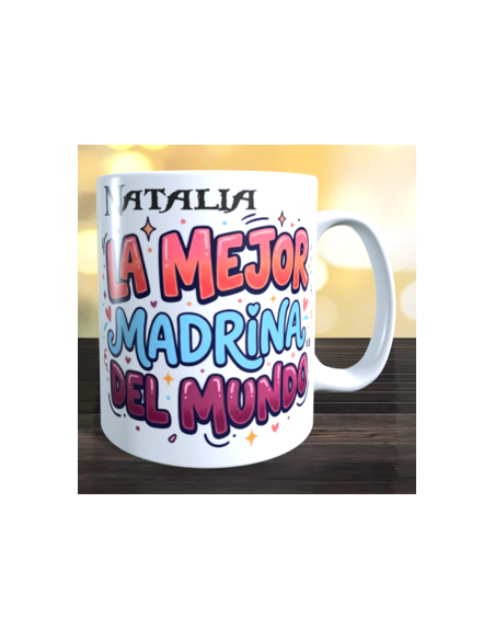 Taza mejor madrina del mundo
