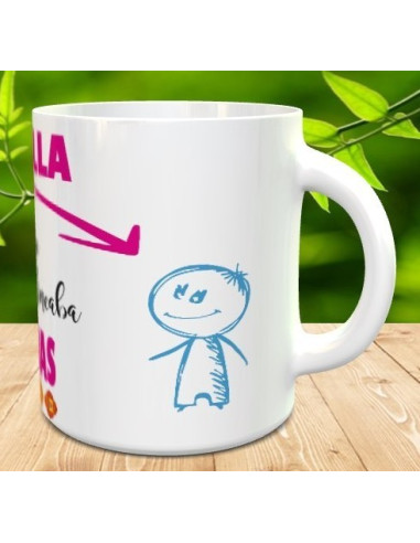 Taza la zapatilla de mi madre, eso si que te alineaba los chacras