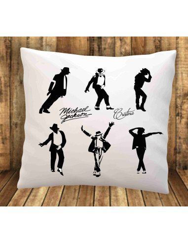 Cojín Michael Jackson personalizado