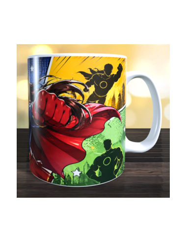 Taza super mamá usando ia