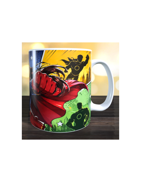 Taza super mamá usando ia