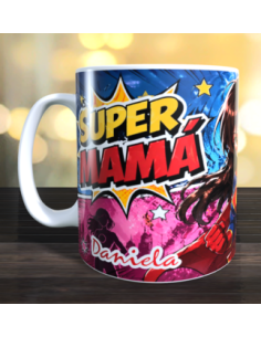 Taza super mamá usando ia 2