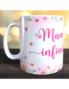 Taza mami te quiero infinito