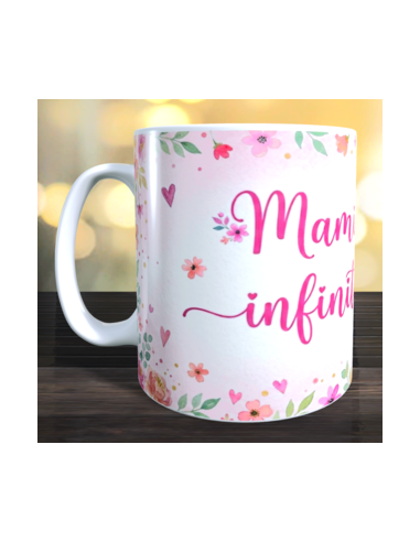 Taza mami te quiero infinito