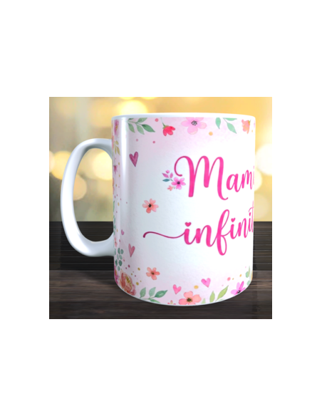 Taza mami te quiero infinito